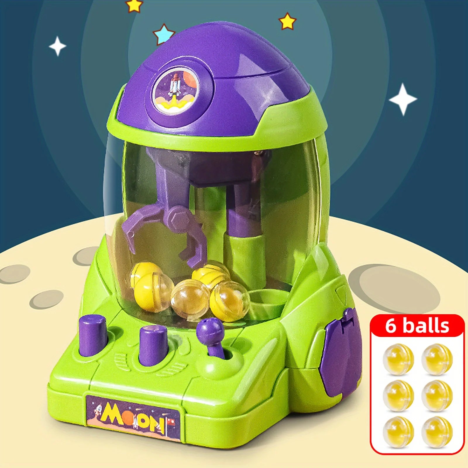 Space Rocket Crawler Ball Pincer Egg Twister Use This Toy As