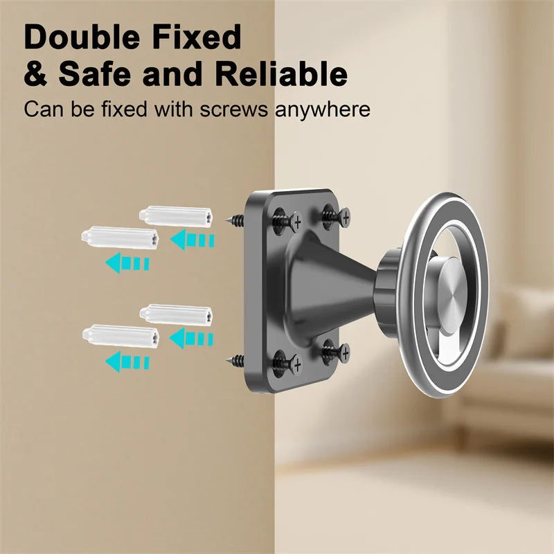 Magnetic Phone Mount – 360° Rotation | Car, Truck, Boat & Wall