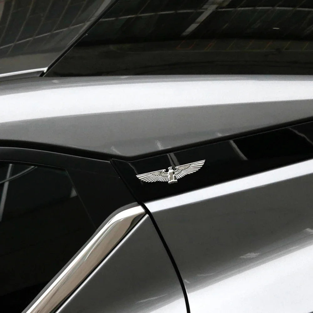 3D Eagle Wings Car Emblem Decal – Zinc Alloy Badge Sticker