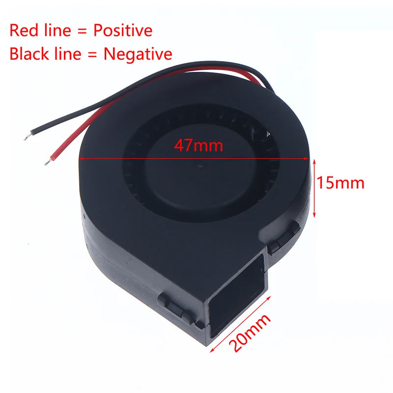 24V Brushless Hot Air Gun Turbine Fan – 8586/858/898D