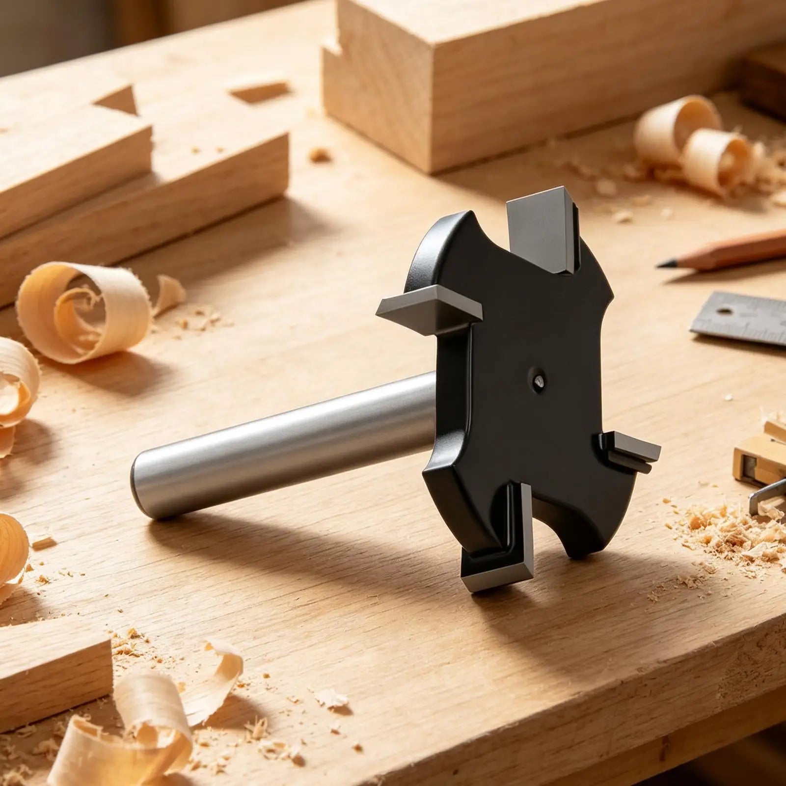 Spoilboard Surfacing Router Bit 1 Shank Wood Milling Cutter 4 Flutes