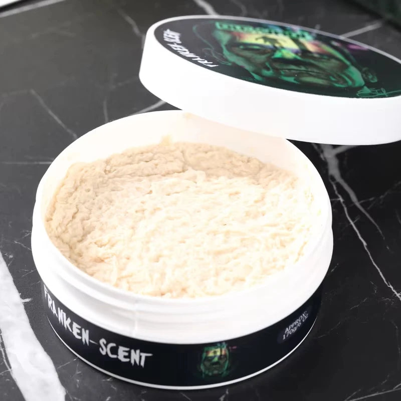2026 New Arrival！YAQI Franken Scent Atisan 170g Shaving Soap for Men Luxury Comfortable Shaving Zpaxo