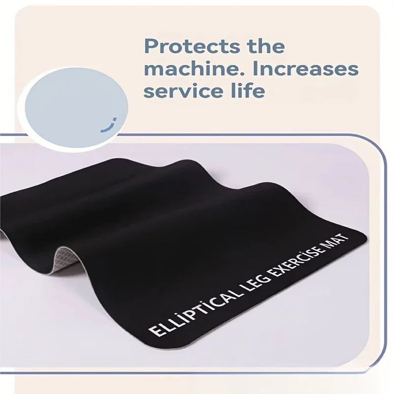 Soundproof Shock-absorbing Stepping Machine Mat Made PU Material Anti Zpaxo
