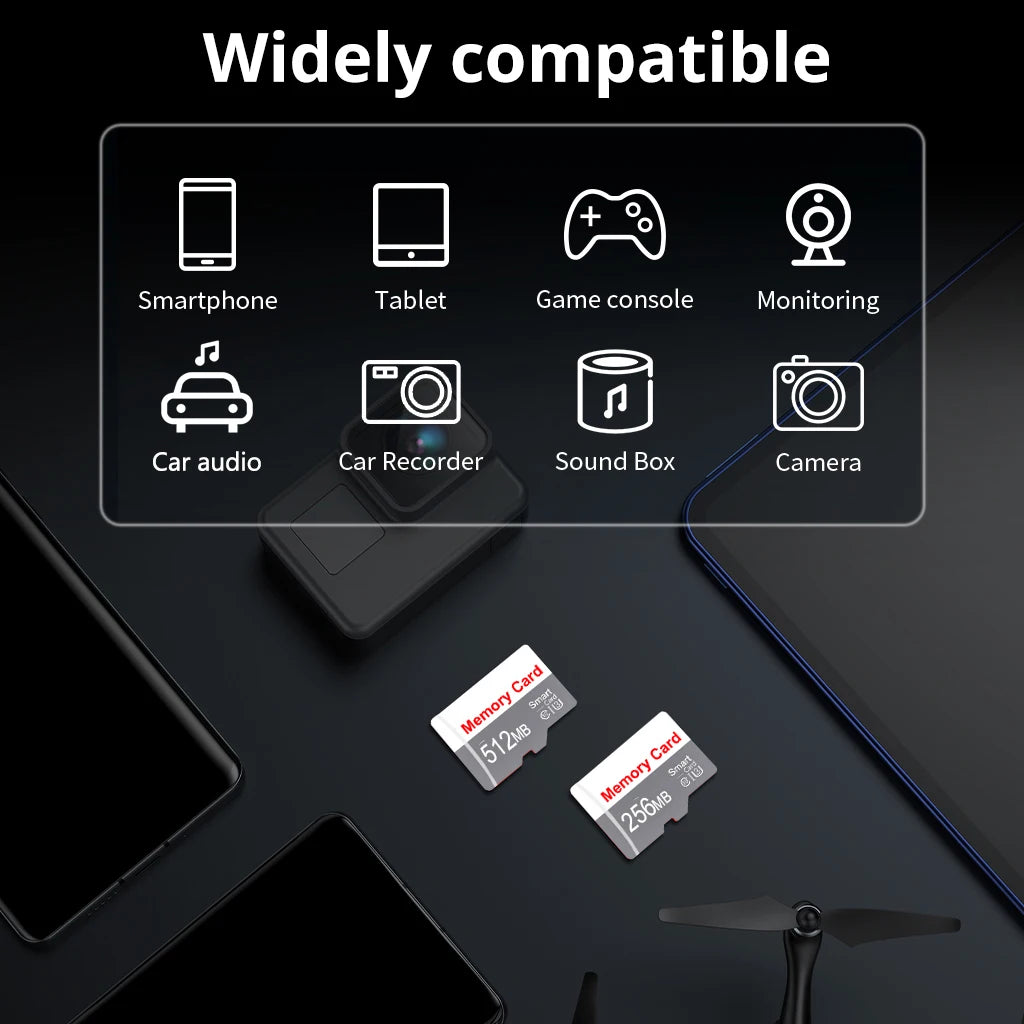 Memory Card Small Capacity 64M 128M 256M 512M TF Card For CCTV Or Camera Class 10 High Speed Memory Card Zpaxo