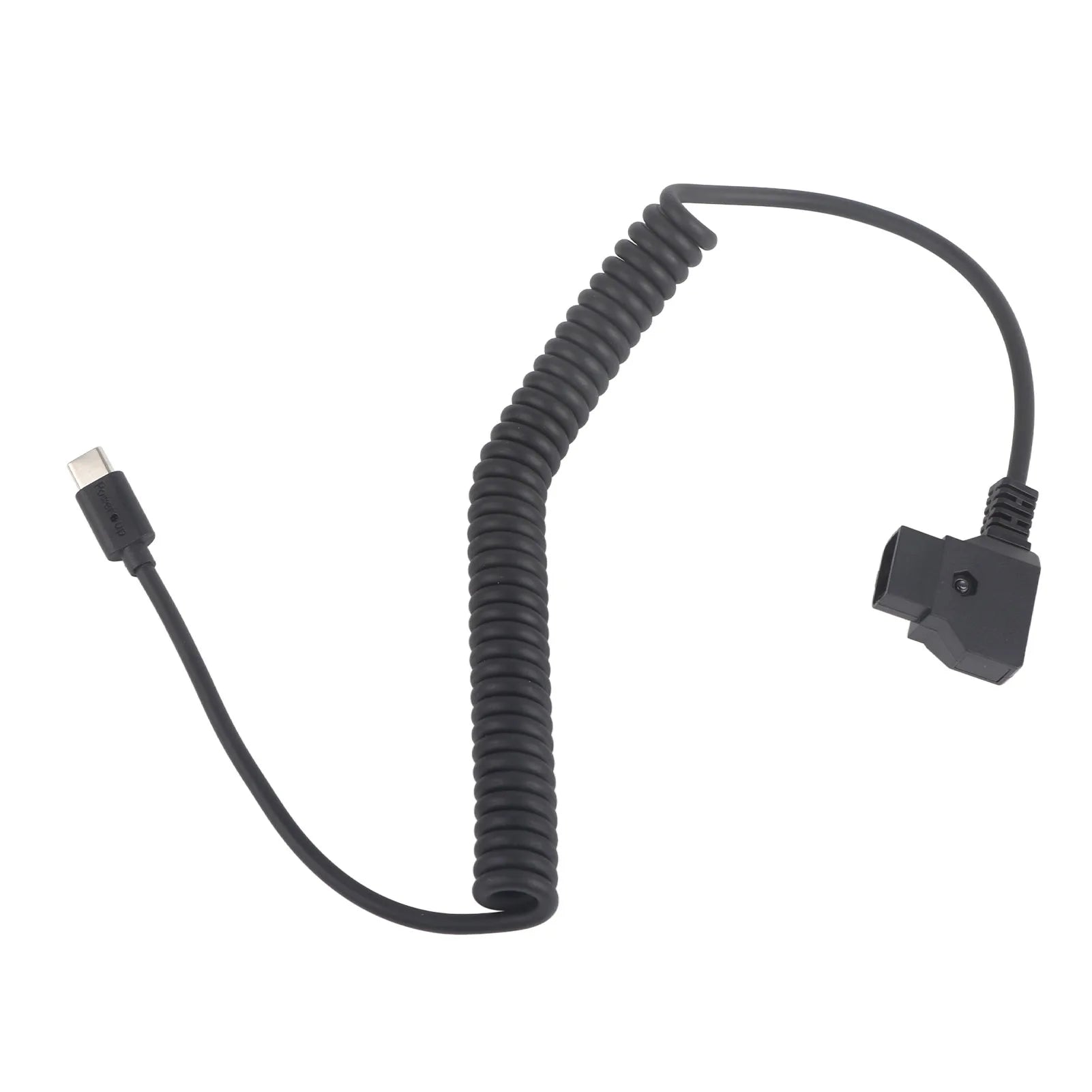 USB C Power Flexible Cable D Tap Coiled Cord V Mount Battery Supply