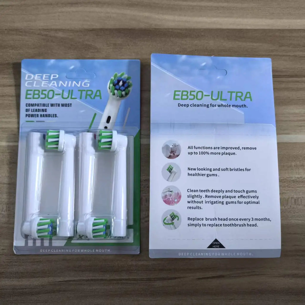 20/4pcs Set Electric Toothbrush Heads For Oral B Sensitive Replacement EB17Ultra EB10A SB-17A EB17S EB50Ultra EB17P EB10A Zpaxo