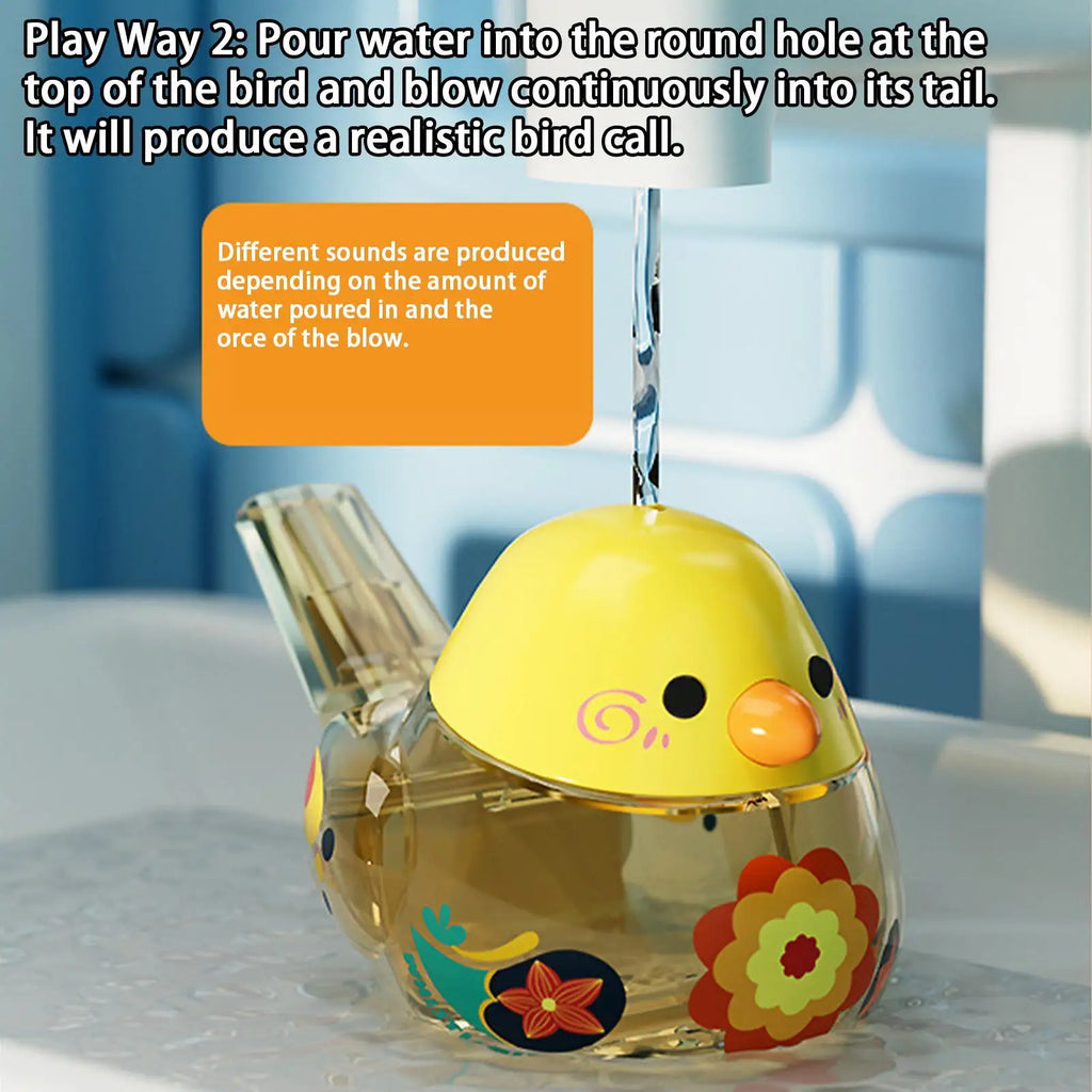 Water Whistle Bird Early Learning Musical Toy With Lanyard Water Bird Whistle Toys For Boys And Girls Birthday Parties School Zpaxo