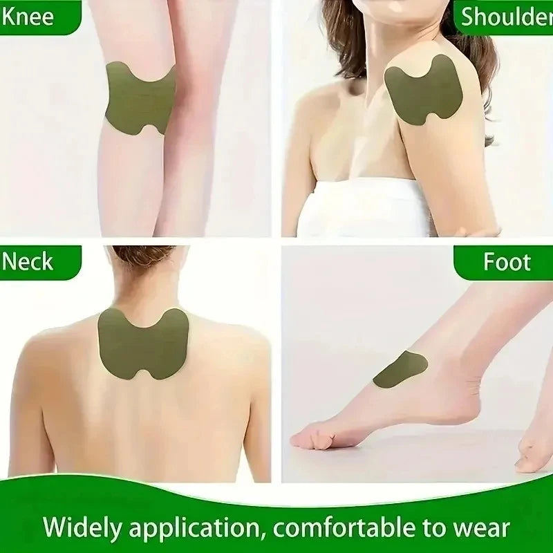Mugwort Self-Heating Patches – Knee, Neck & Shoulder Warmth
