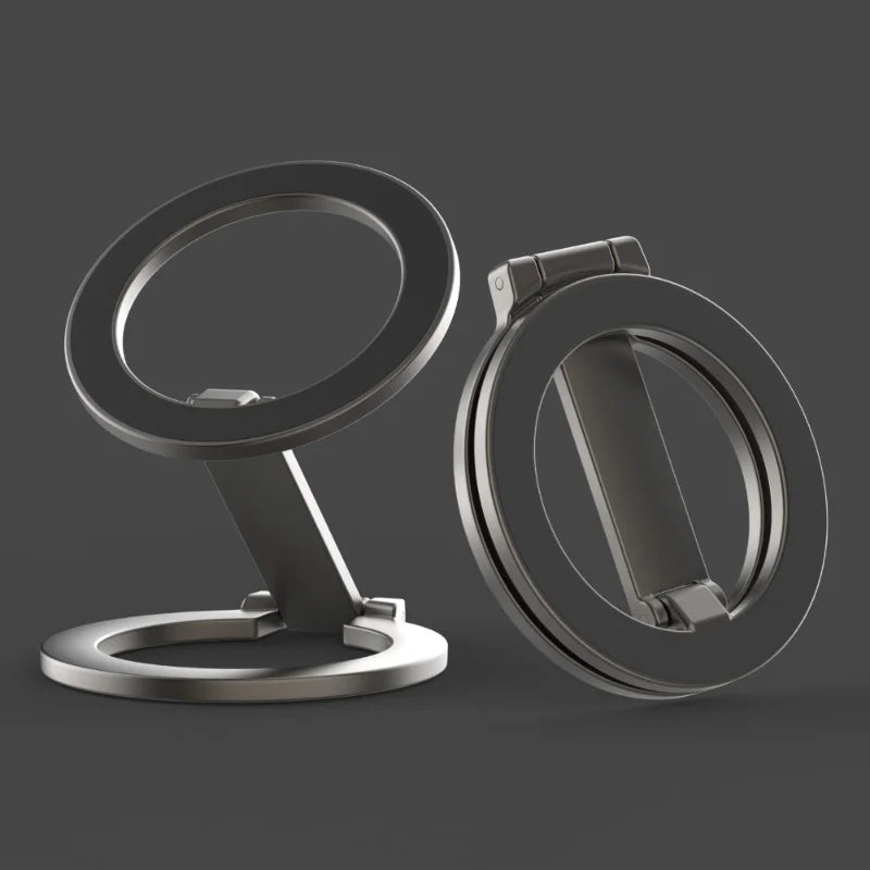 Double-sided Magnetic Phone Stand Foldable Holder Desktop Lazy Zpaxo