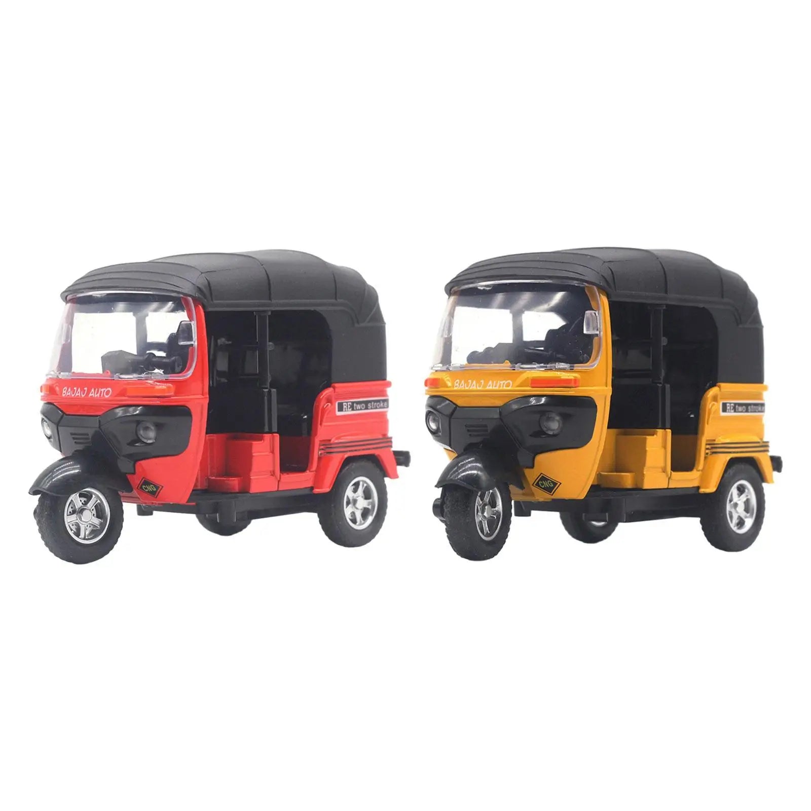 1:14 Scale Tricycle Model Creative Decor Retro Design Statue Miniature Figurine for Tabletop Office Bedroom Living Room Birthday Zpaxo