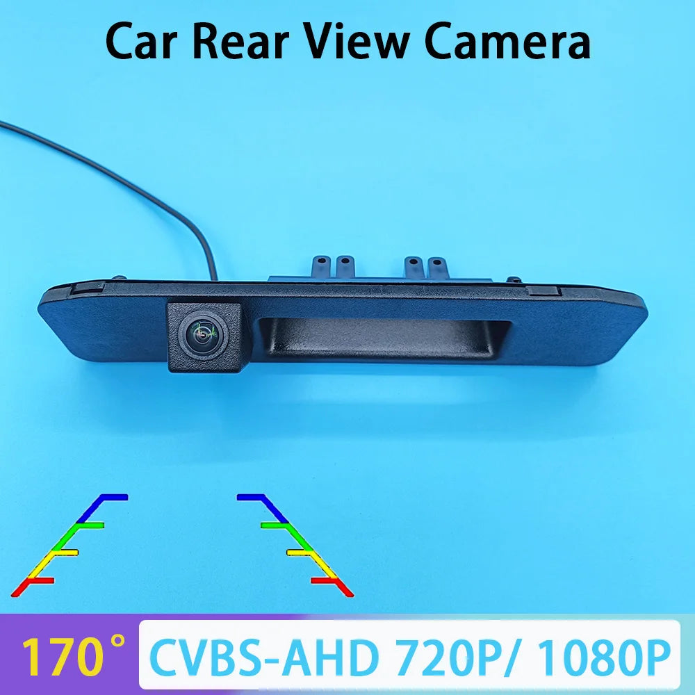 AHD1080P CVBS Car Rear View Reverse Camera Trunk Handle Bracket