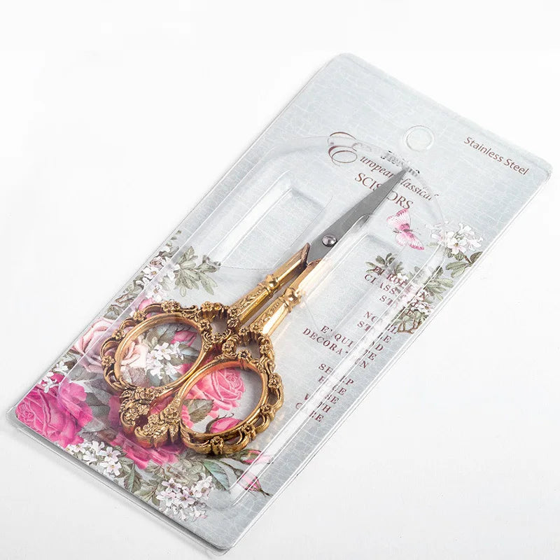Stainless Steel Nail Scissor Retro Finger Toe Dead Skin Remover