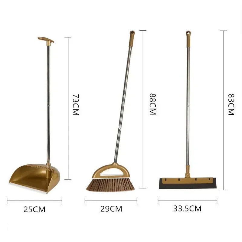 Magic Broom Plastic Dustpan Cleaning Tools Sweeper Wiper Floors Home