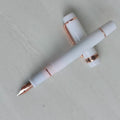 Brand New Kaigelu 316 Fountain Pen, White Barrel High-Quality Acrylic Material, Adult Writing Stationery, EF/M 0.7mm Nib, Cleara Zpaxo 316baise F