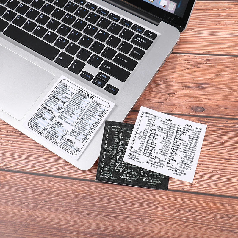 Windows Keyboard Shortcut Sticker – PC, Laptop & Desktop Reference Sticker Zpaxo