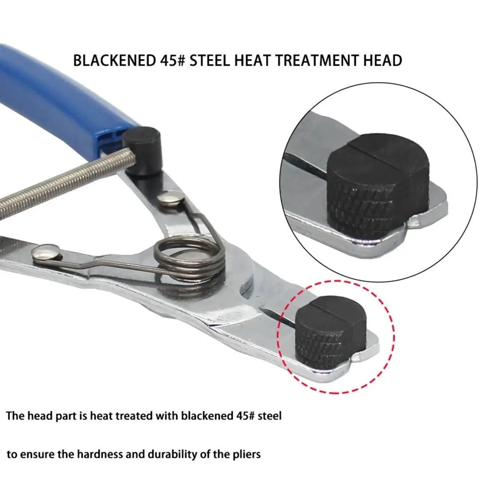 Universal Brake Piston Removal Pliers Non-slip Handle Caliper Locking Zpaxo