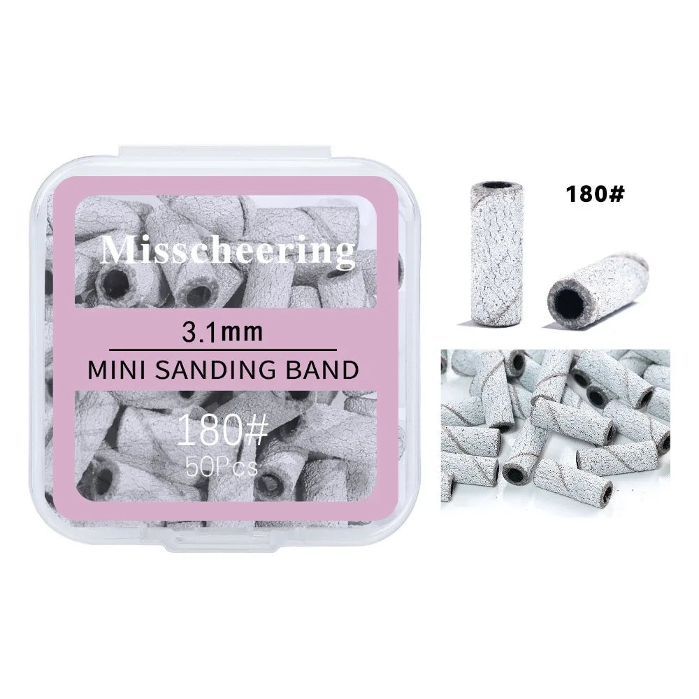 120 180 240 Grit Nail Machine Buffing Ring Remove Dead Skin Calluses Zpaxo E