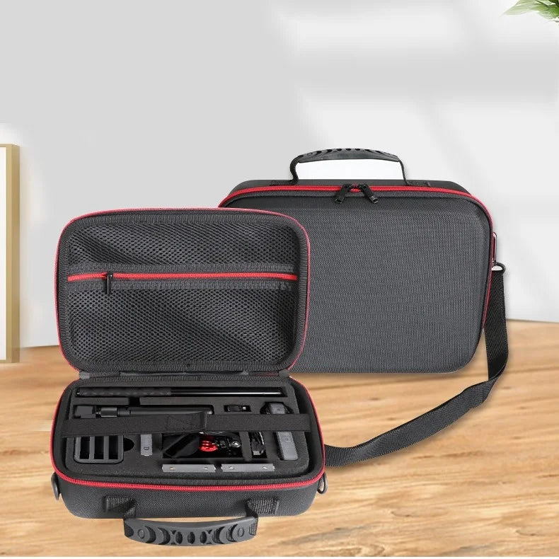 Anti-shock Compact Travel Bag Shoulder Strap Handle Pocket Protective Zpaxo