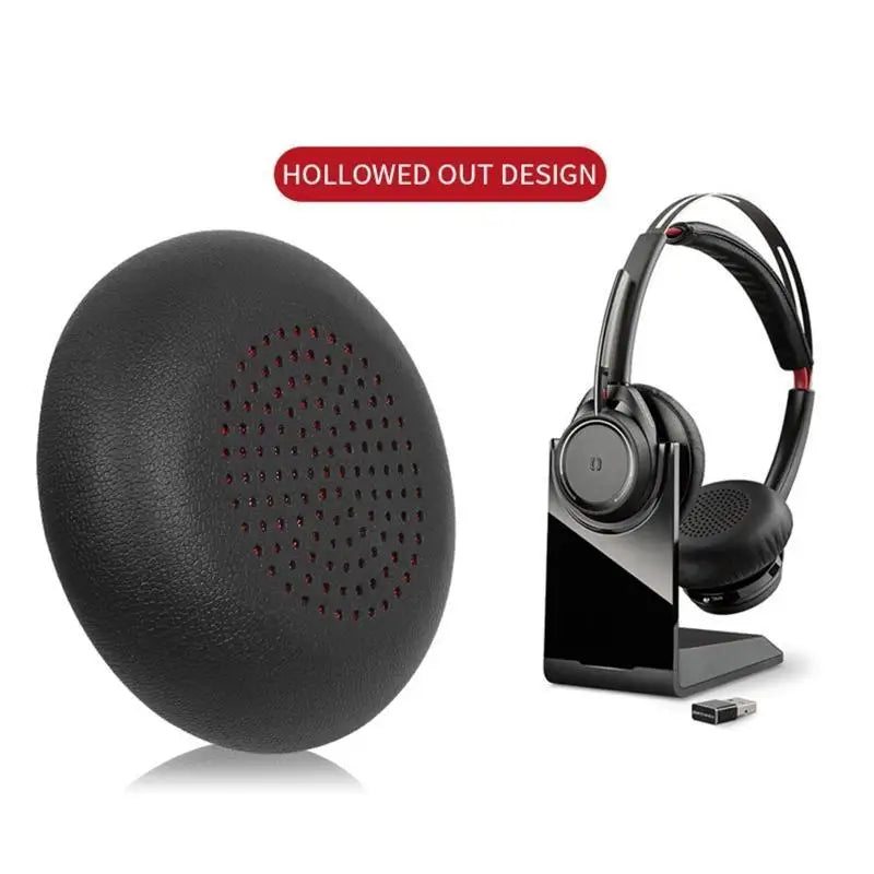 652F Perfect Ear Pads forPlantronics for Focus UC B825 Headphone Round Cups Zpaxo
