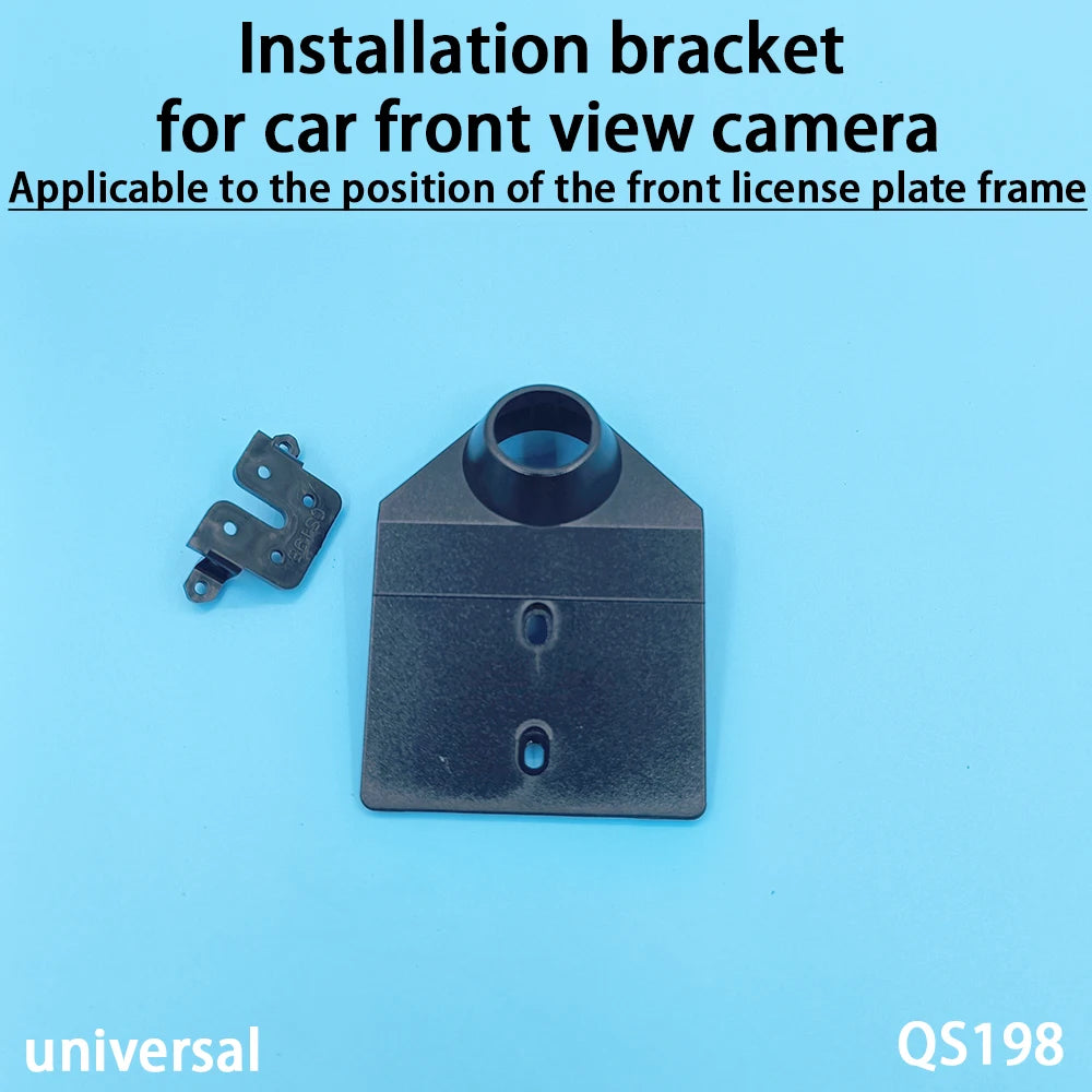 Car Front View Camera Installation Bracket 360 License Plate Frame