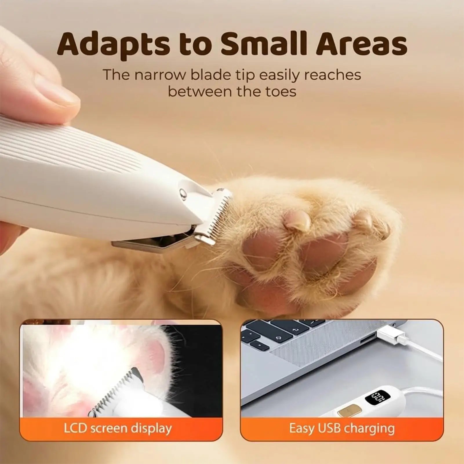 Dog Grooming Clippers Low Noise Professional Groomer Cat Shaver