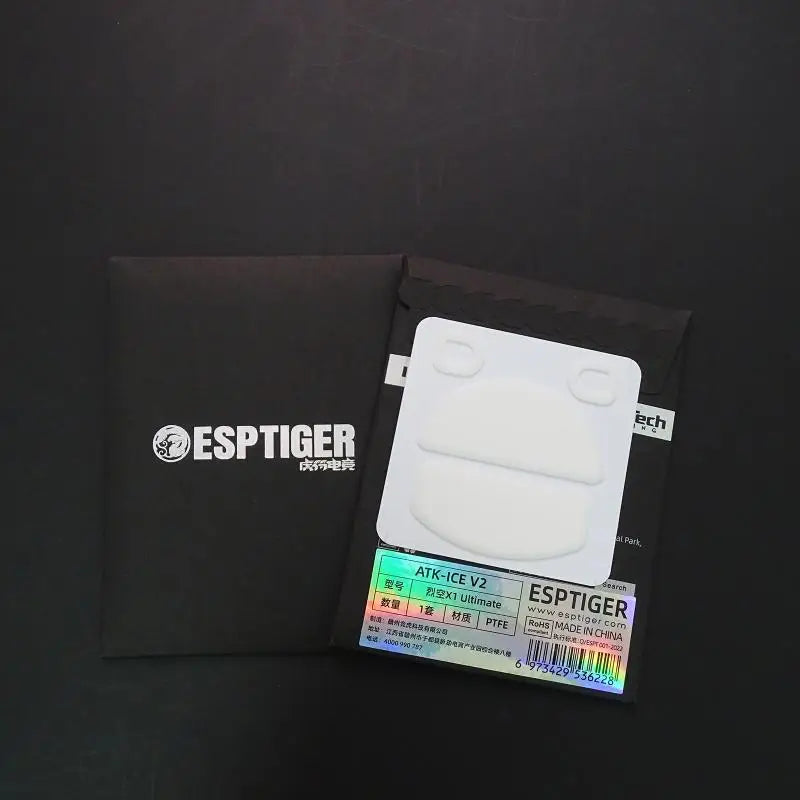 652F Esportstiger Mouse Skates Glides Feet Pad Sticker ATK Round Zpaxo