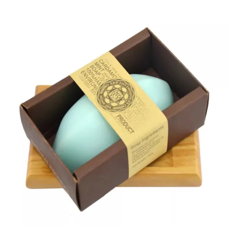 Thai Handmade Rose Goat Milk Soap 110g – Whitening & Blackhead Natural Bar Soap Zpaxo Lavender 1 PCS