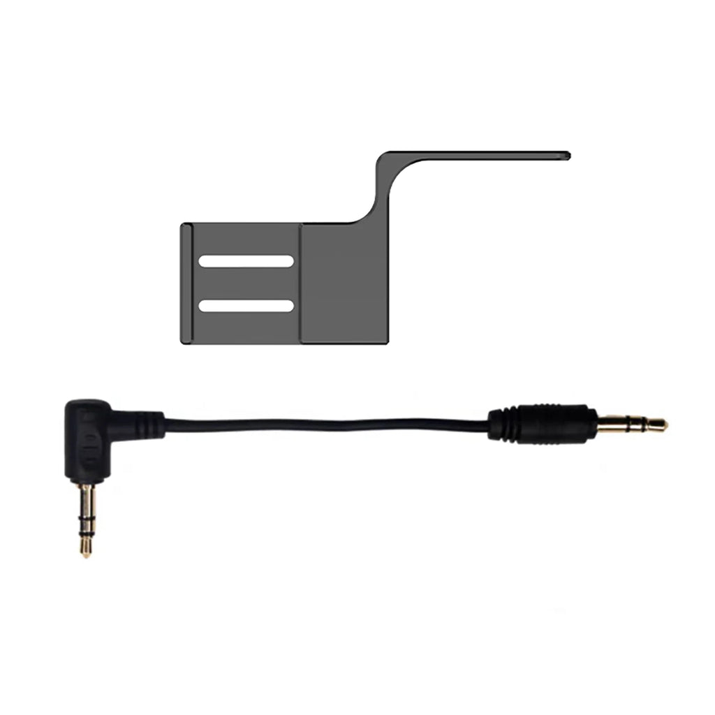 Action Camera Microphone Metal Extension Mount Holder Adapter Cable