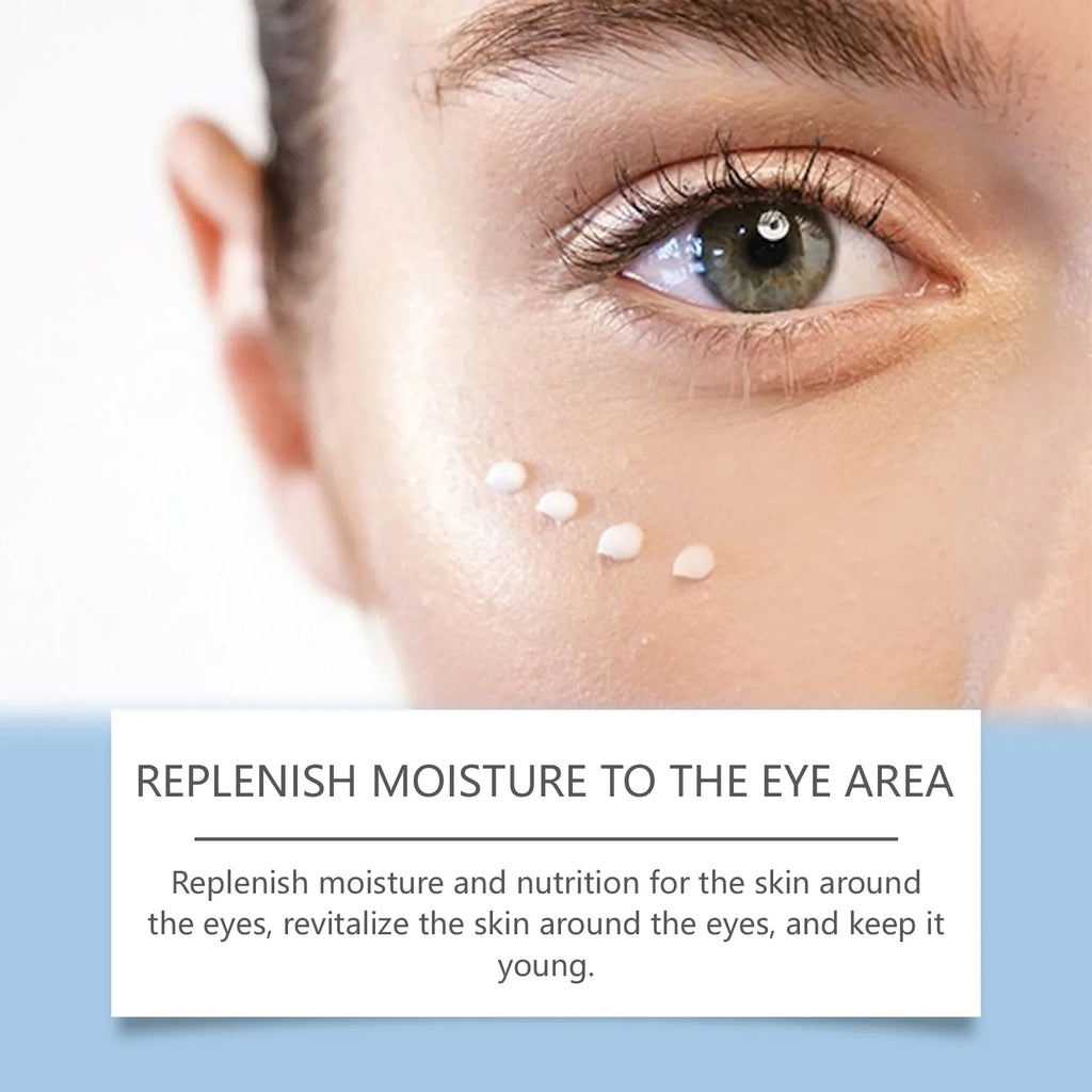 Hydrating Eye Cream for Dark Circles and Puffiness Gentle Moisturizing Formula Reduces Fine Lines 15ml Sensitive Skin Friendly Zpaxo