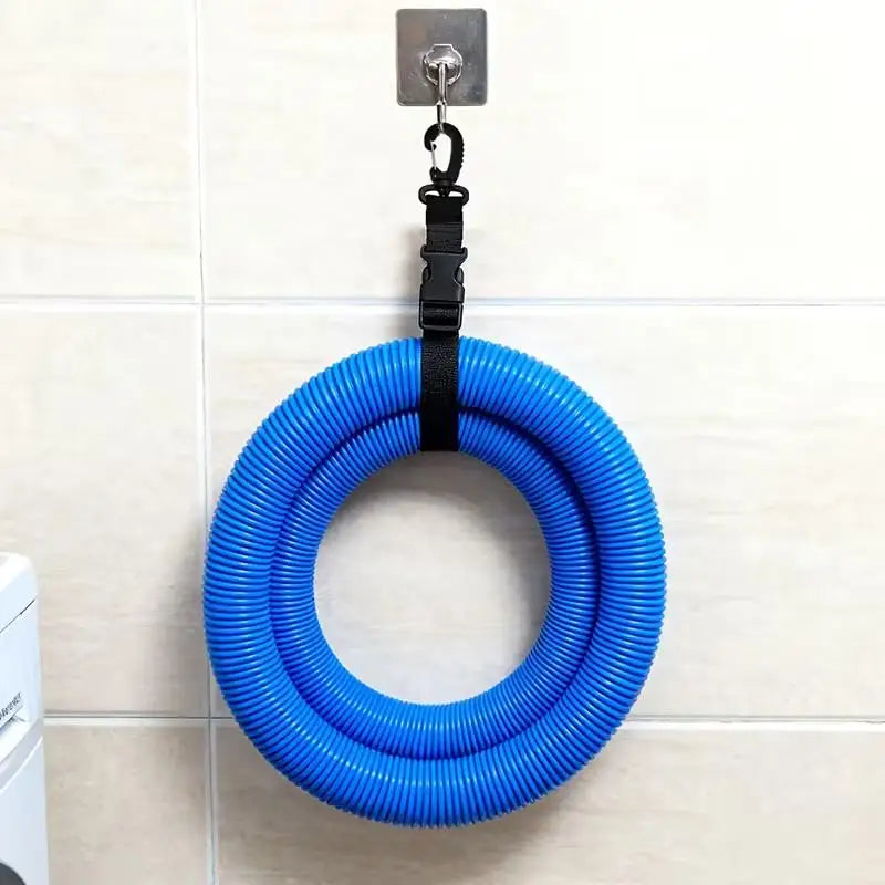 3pcs Adjustable Water Pipe Straps – Multi-Function Rope for Garden Hose, Cable Sorting & Hanging Zpaxo