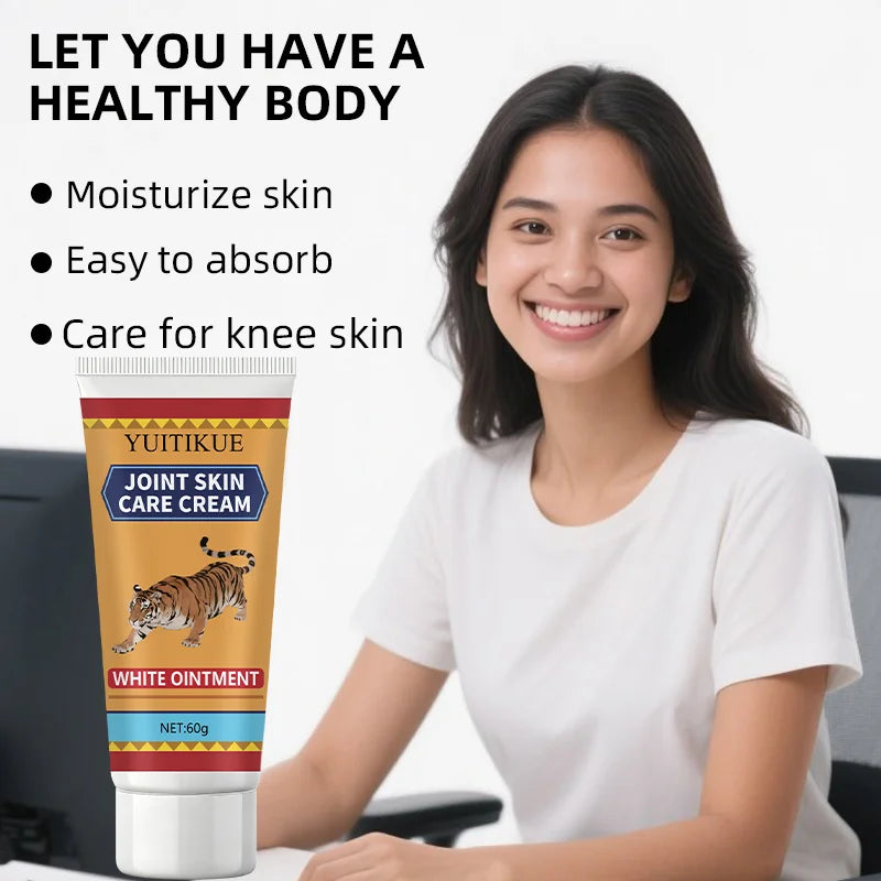 Tiger Joint Skin Cream 60g – Collagen & Hyaluronic Moisturizer Body Moisturizer Cream Zpaxo
