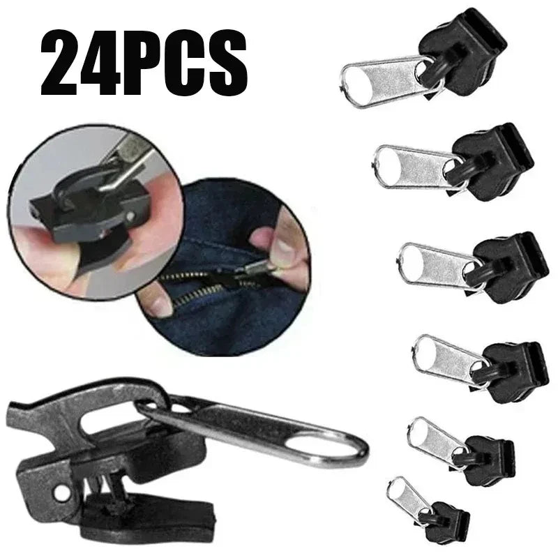 Instant Zipper Repair Kit – Universal Zip Slider Set (6–30 Pcs)
