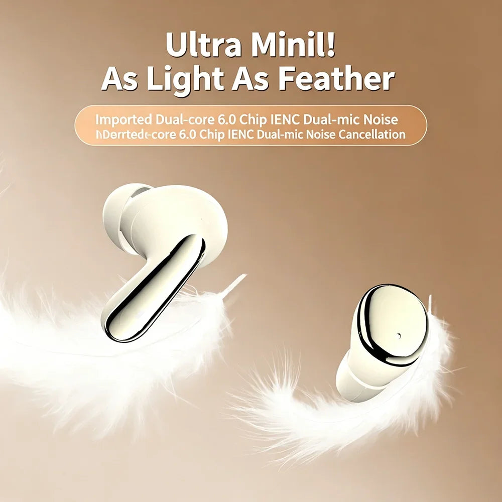 KEBIDUMEI 2 Pairs Earbuds Bluetooth Ear Twin Earphone HIFI Stereo