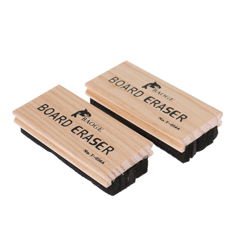 Large Board Eraser Board Cleaner Blackboard Wool Felt Eraser Wooden Chalkboard Duster Classroom Cleaner Kit Zpaxo