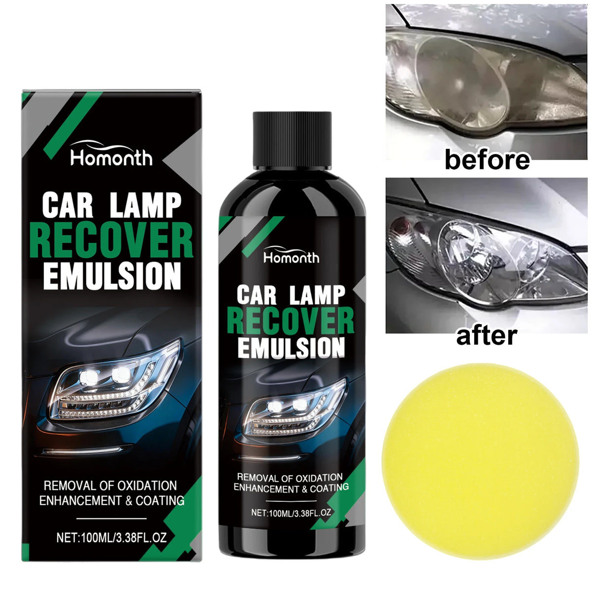 Car Headlight Restoration Oxidized Yellowed Head Light Restoring All Zpaxo