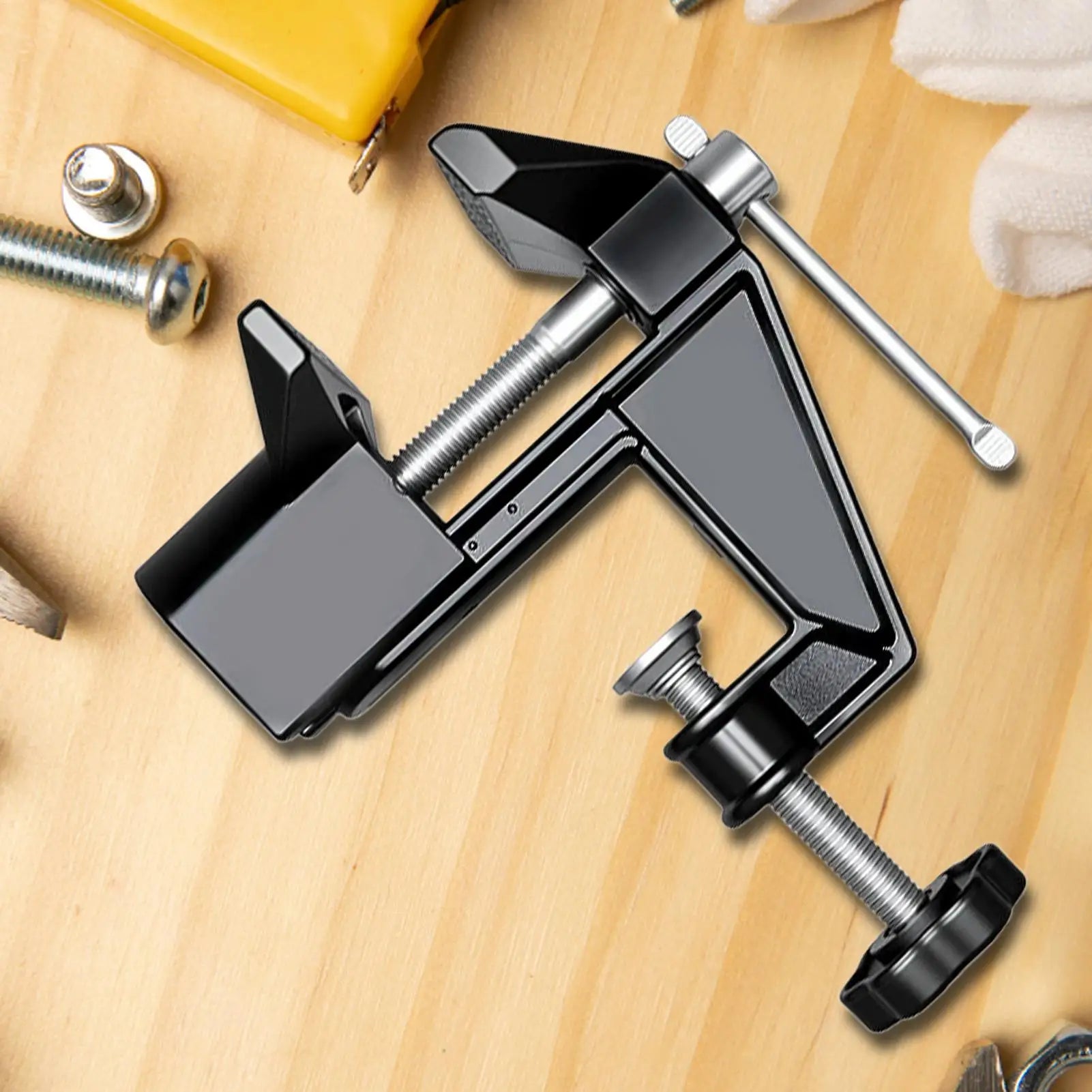 Mini Vise Adjustable Carving Craft Repair Bench Artists Professionals