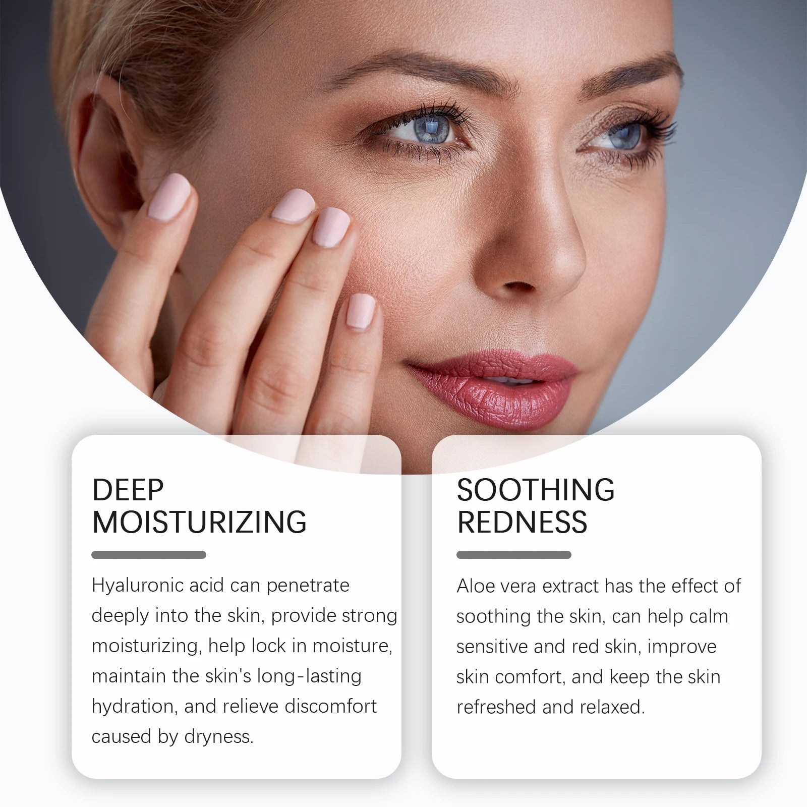 Hyaluronic Acid Soothing Face Cream – Deep Hydration 50g Face Moisturizer Cream Zpaxo