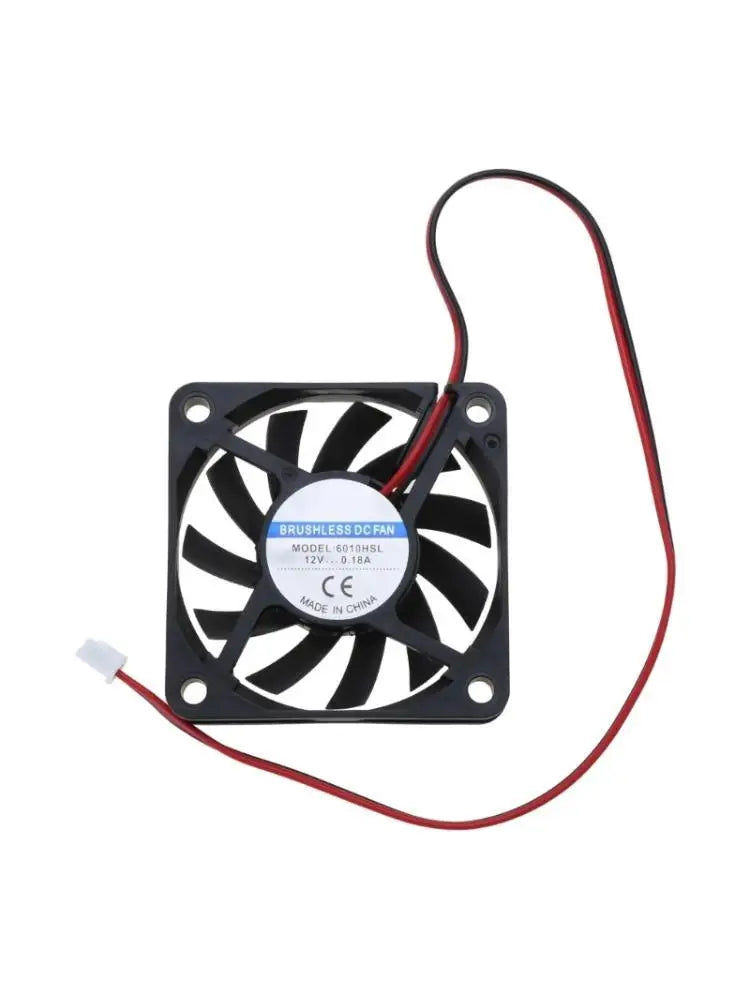 652F XKS6010H12S CPU Fan 6010 12V 3200rpm Silent Mini Micro Quiet Zpaxo Black CN