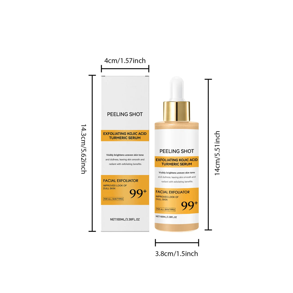 Turmeric Brightening Skincare Set – Serum & Cream for Dark Spots Brightening Skincare Set Zpaxo Serum
