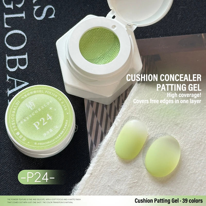 39 Colors Cushion Ombre Painting Nail Gel No Wipe Highly Saturated