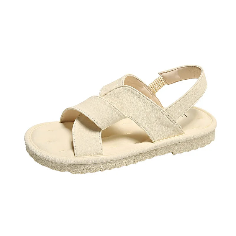 Flat Sandals Women's Summer 2025 Soft Bottom Non-slip Student Beach
