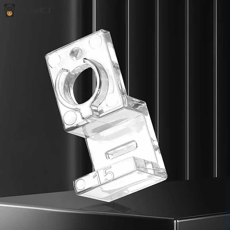 ▶4pcs 6mm/8mm/10mm Fish Tank Acrylic Clips Aquarium Lid Cover Support Holder Bracket Clamp Stand Aquarium Supply Zpaxo