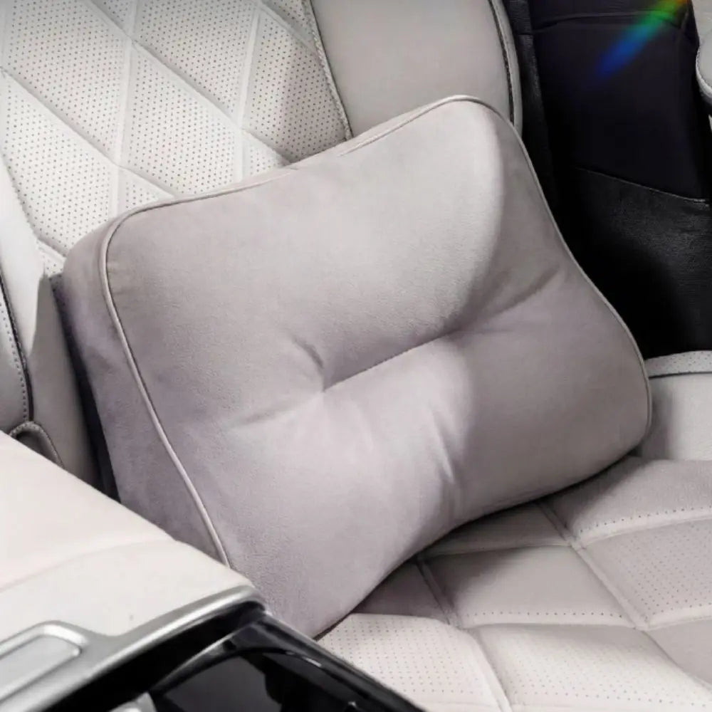 Superfine Mohair Car Headrest Lumbar Support Seasonally Versatile Zpaxo