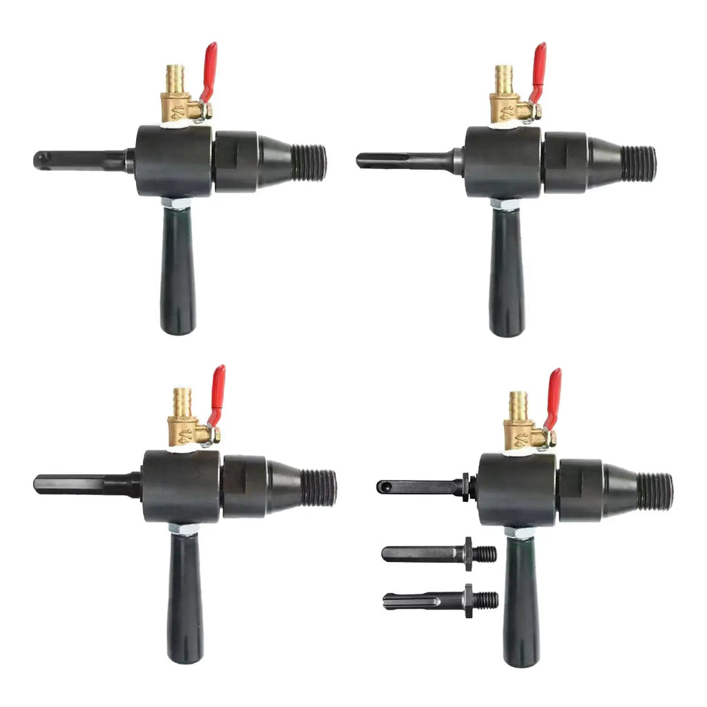 Electric Drill Water Drilling Tool Compact Professional Easy to Use Adjustable Drill Bit Adapter Replacement Connecting Rod Zpaxo
