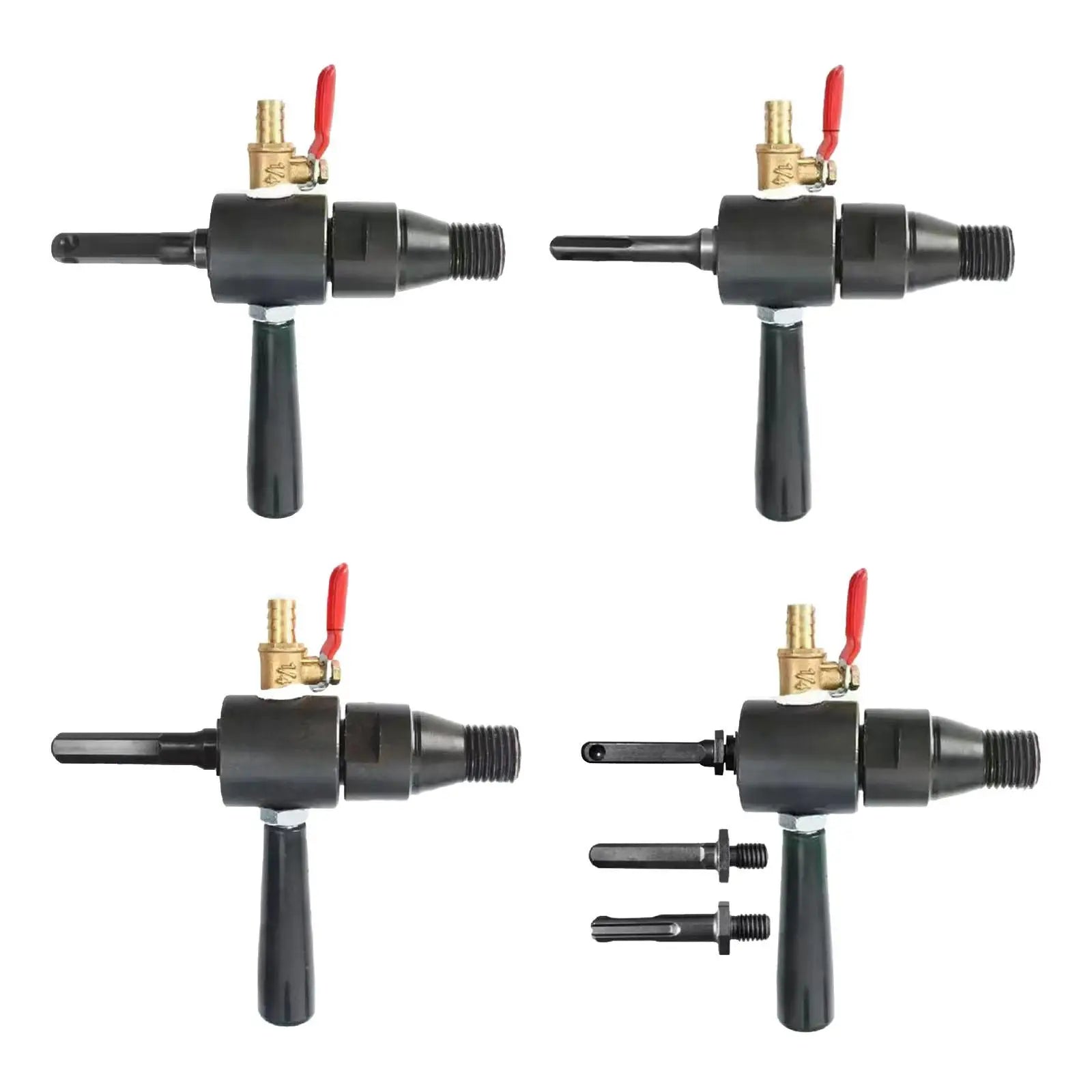 Electric Drill Water Drilling Tool Compact Professional Easy to Use Adjustable Drill Bit Adapter Replacement Connecting Rod Zpaxo
