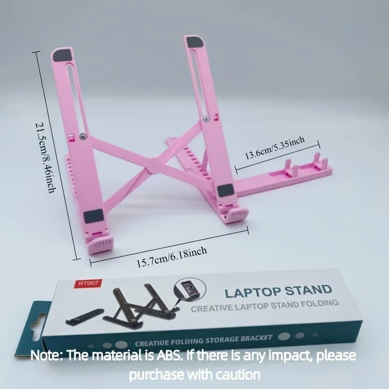 2-in-1 Adjustable Laptop Tablet Stand Phone Pen Holder Lightweight