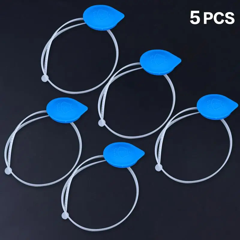 Car Washer Fluid Tank Cap with Anti-Fall Rubber Gasket