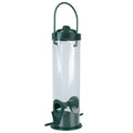 Bird Feeder Outdoor Decoration Wild Bird Seed Feeder Bird Feeding Tool Bird Tableware Hanging Garden Paddock Zpaxo green