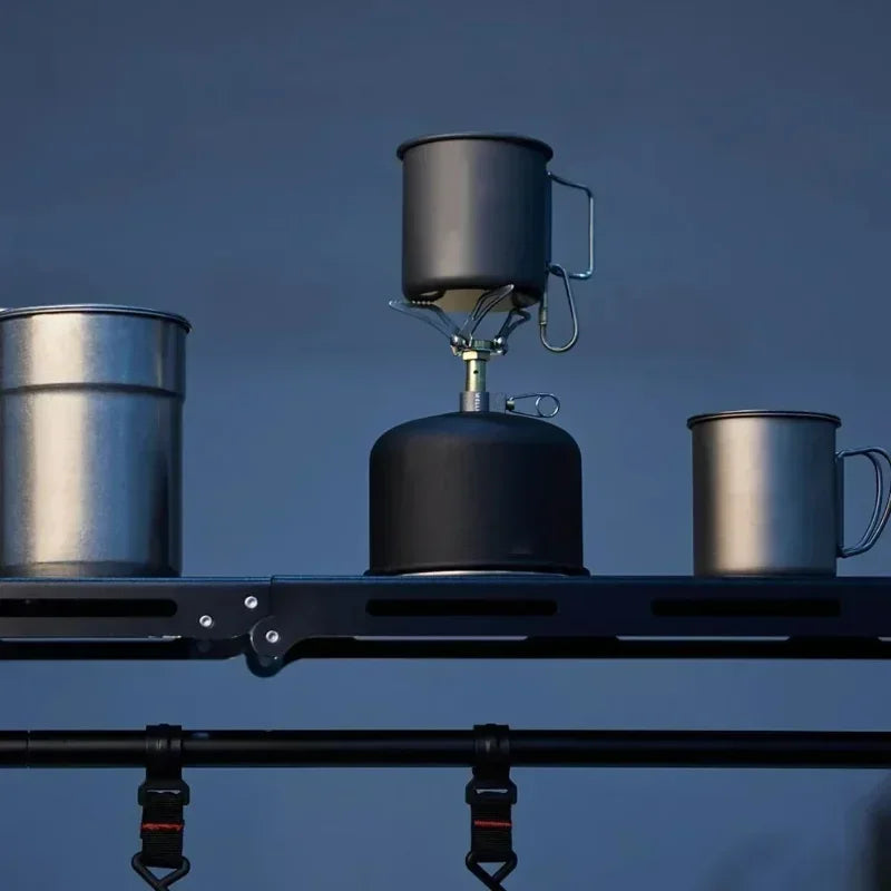 Hot 300ML Camping Mug Aluminium Alloy Folding Cup Hike Mug Ultra-Light Camping Travel Water Cup Outdoor Camping Cookware taza Zpaxo
