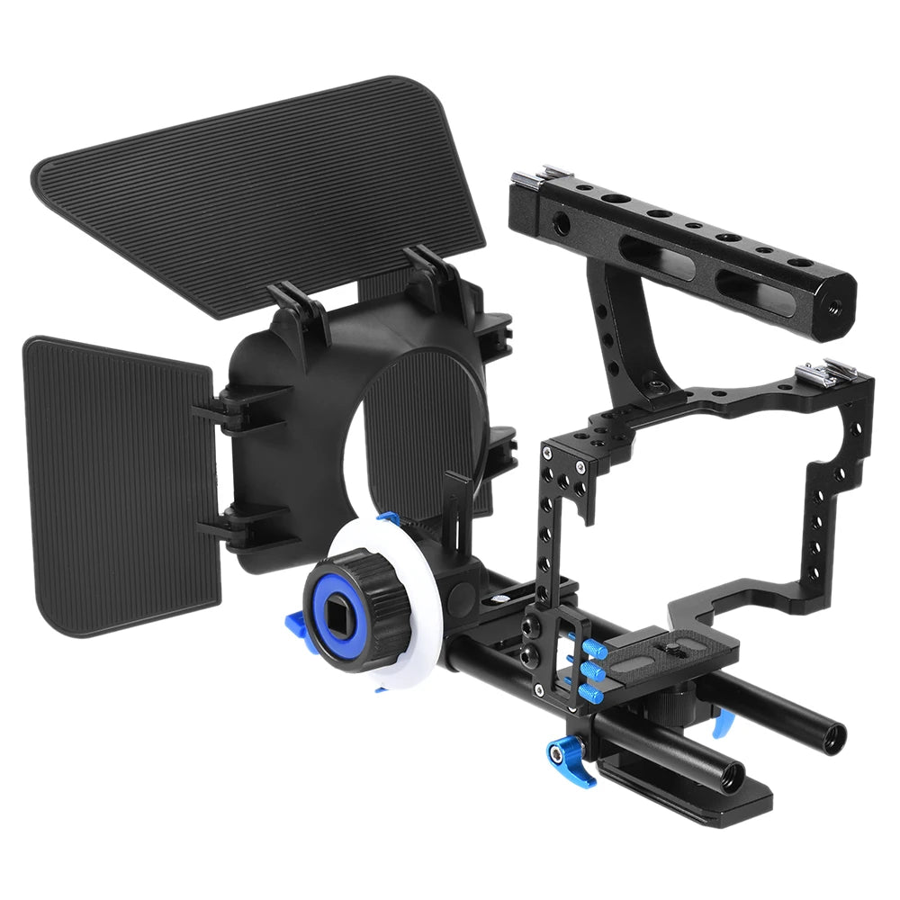 C500 Aluminum Alloy Camera Camcorder Video Cage Rig Film Making